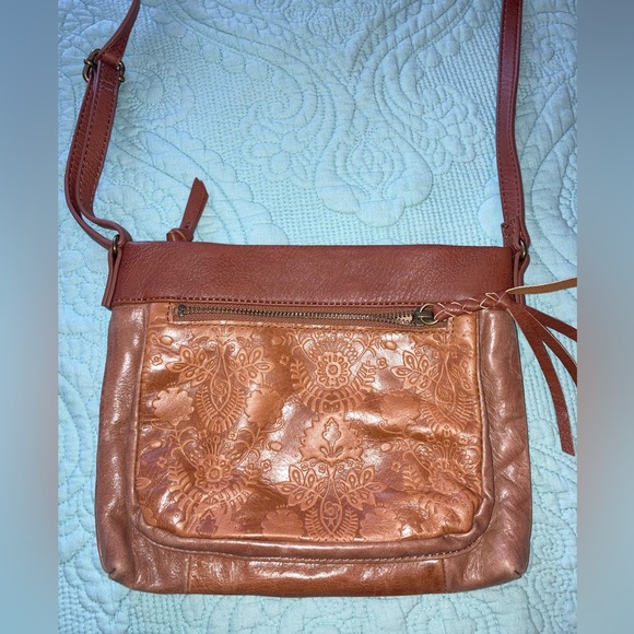 The Sak Bags The Sak Womens Sanibel Leather Mini Crossbody Bag